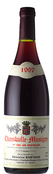  Chambolle Musigny Chatelots / Ghislaine Barthod シャンボール・ミュジニー　シャトロ / ジスレーヌ・バルト 1997