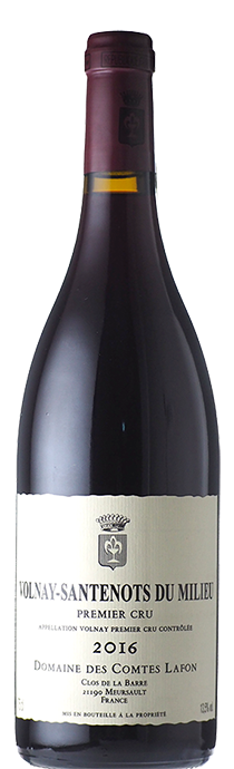 	Volnay Santenots du Milieu / Comtes Lafon	ヴォルネィ　サントノ・デュ・ミリュー / コント・ラフォン	2016